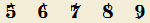 Historic digits 2